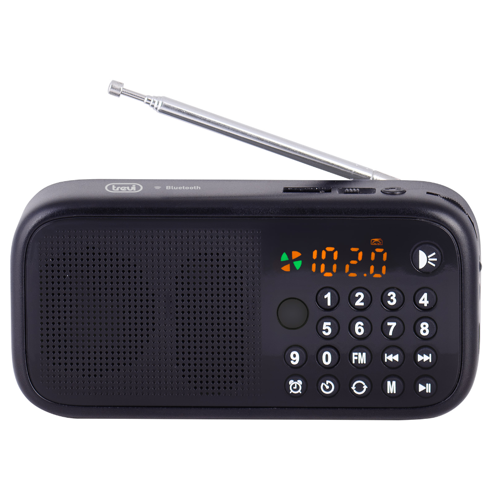 [0DR7F4000] Trevi DR 7F40 Bluetooth/FM fjölnota ferðaútvarp