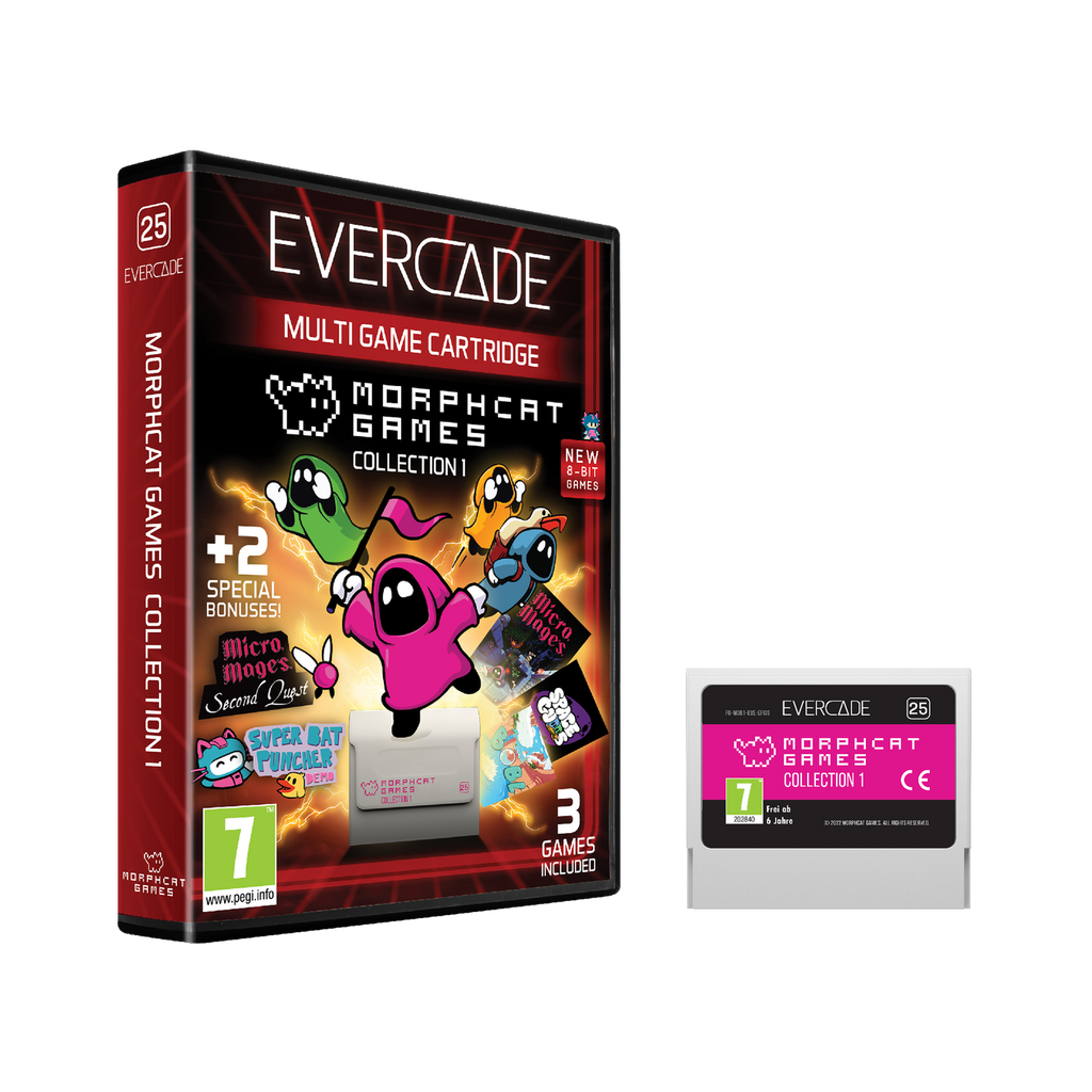 Evercade Cartridge - Morphcat Cartridge1