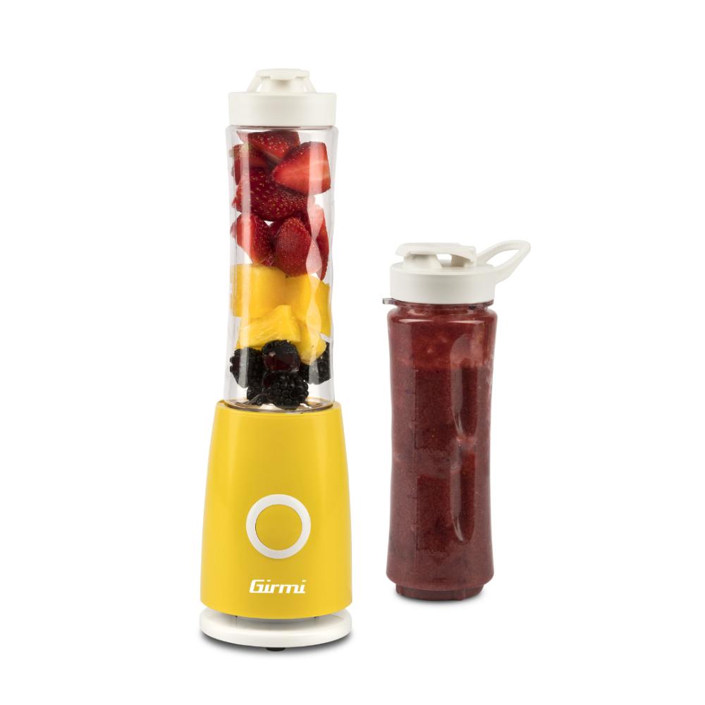 Girmi FR04 260W 400ml Smoothie blandari með ferðaflösku, gulur