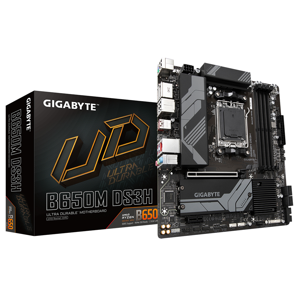 [GAB65MDS-00-G] Gigabyte B650M DS3H DDR5 móðurborð