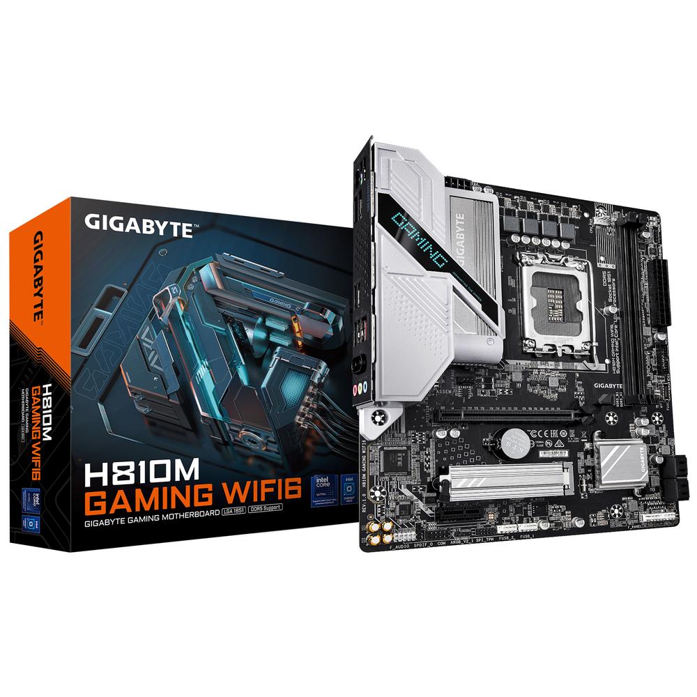 [GAH81MGW-00-G] Gigabyte H810M Gaming AX DDR5 móðurborð