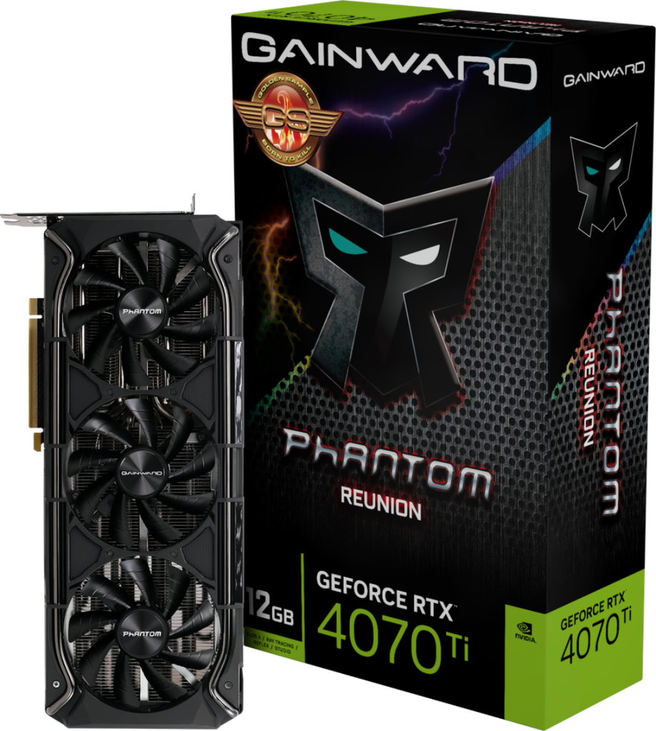 [GAINW3536] Gainward GeForce RTX 4070 Ti 12GB Phantom Reunion GS skjákort