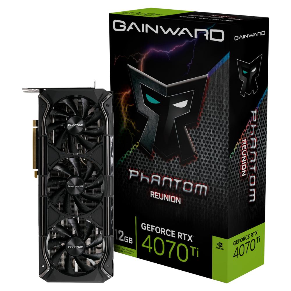 [GAINW3543] Gainward GeForce RTX 4070 Ti 12GB Phantom Reunion skjákort