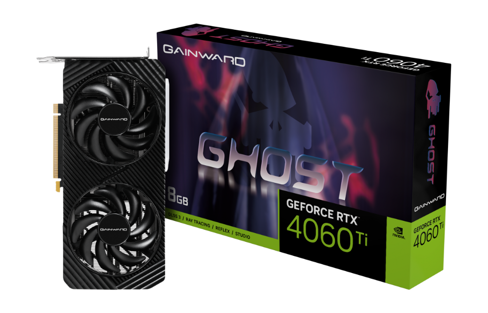 Gainward GeForce RTX 4060 Ti 8GB Ghost skjákort