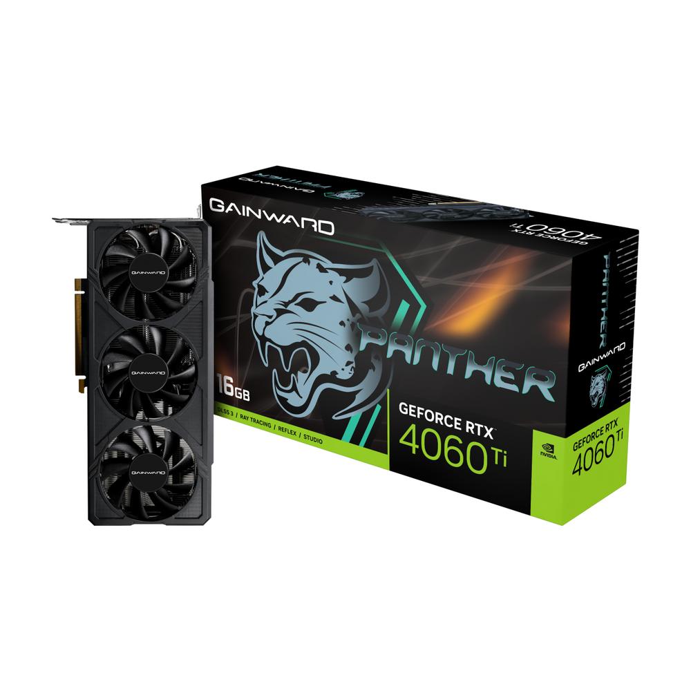 [GAINW4120] Gainward GeForce RTX 4060 Ti 16GB Panther skjákort