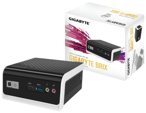 [GB-BLCE-4000C] Gigabyte BRIX BLCE-4000C borðtölva, svört
