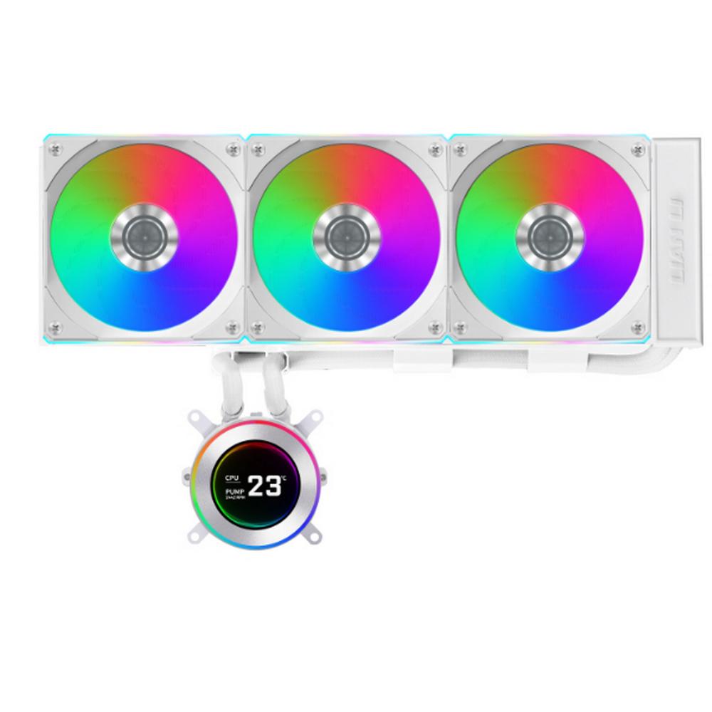 [GHS2LCD36RW] Lian-Li HydroShift II LCD 360mm TL RGB AIO vatnskæling, hvít