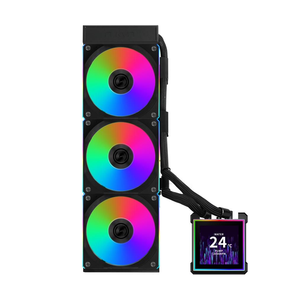 [GHS2LCDS36CB] Lian-Li HydroShift II LCD-S 360mm RGB AIO vatnskæling, svört
