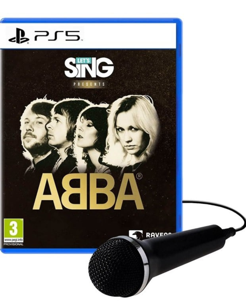 Let's Sing: ABBA diskur og hljóðnemi - PlayStation 5 tölvuleikur