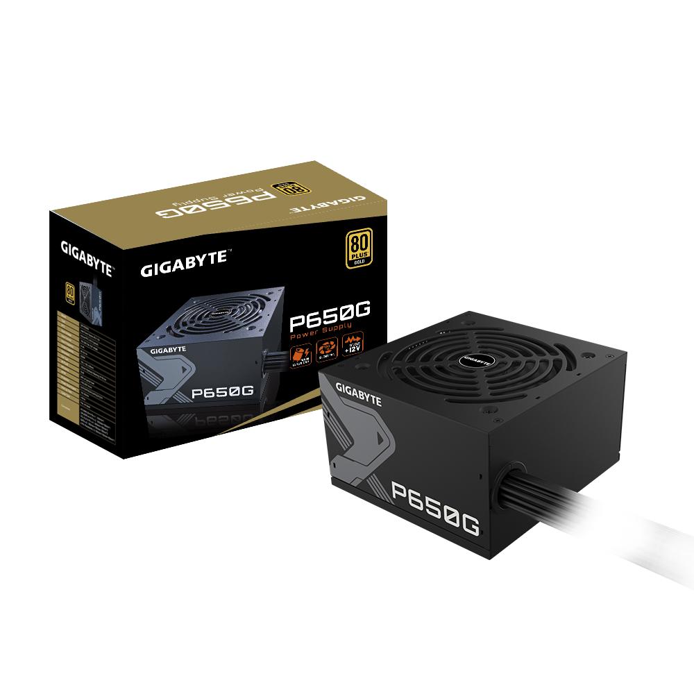 [GP-P650G] Gigabyte GP-P650G Gold 650W aflgjafi, 5 ára ábyrgð