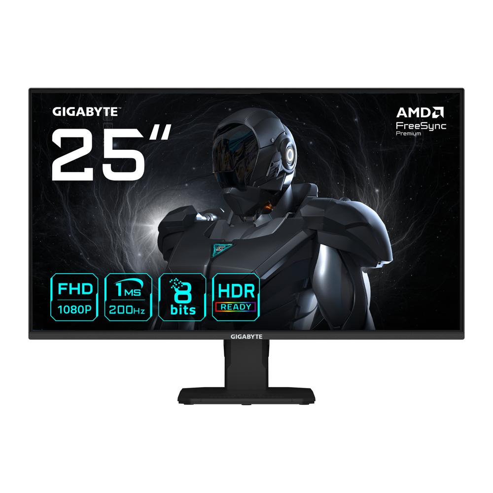 [GS25F2] Gigabyte GS25F2 25" FHD IPS HDR 200Hz 1ms leikjaskjár, svartur