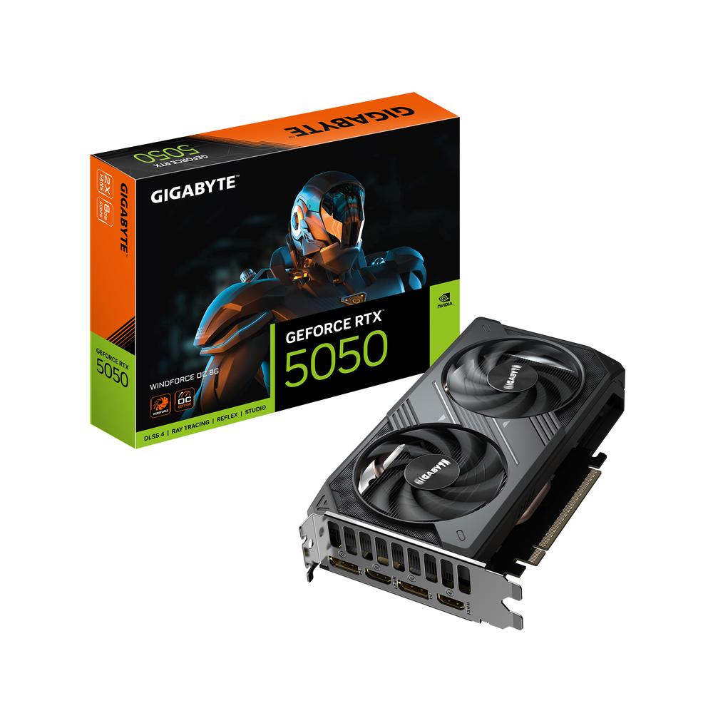 Gigabyte GeForce RTX 5050 8GB Windforce skjákort