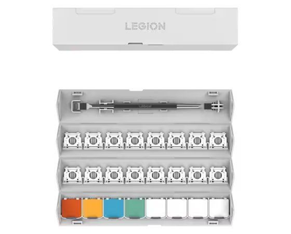 Lenovo Legion litríkir Ceramic keycaps, 8stk