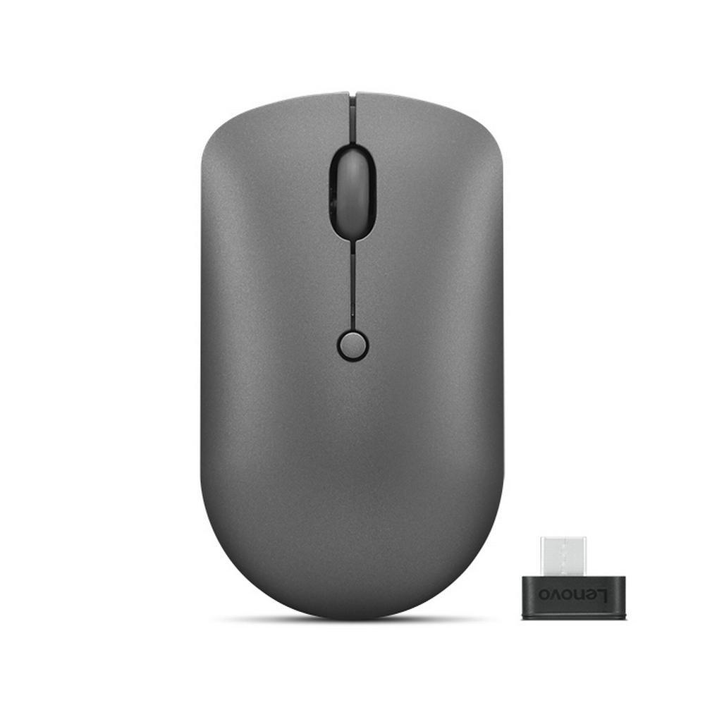Lenovo 540 Compact þráðlaus fartölvumús, USB-C sendir, Storm Grey
