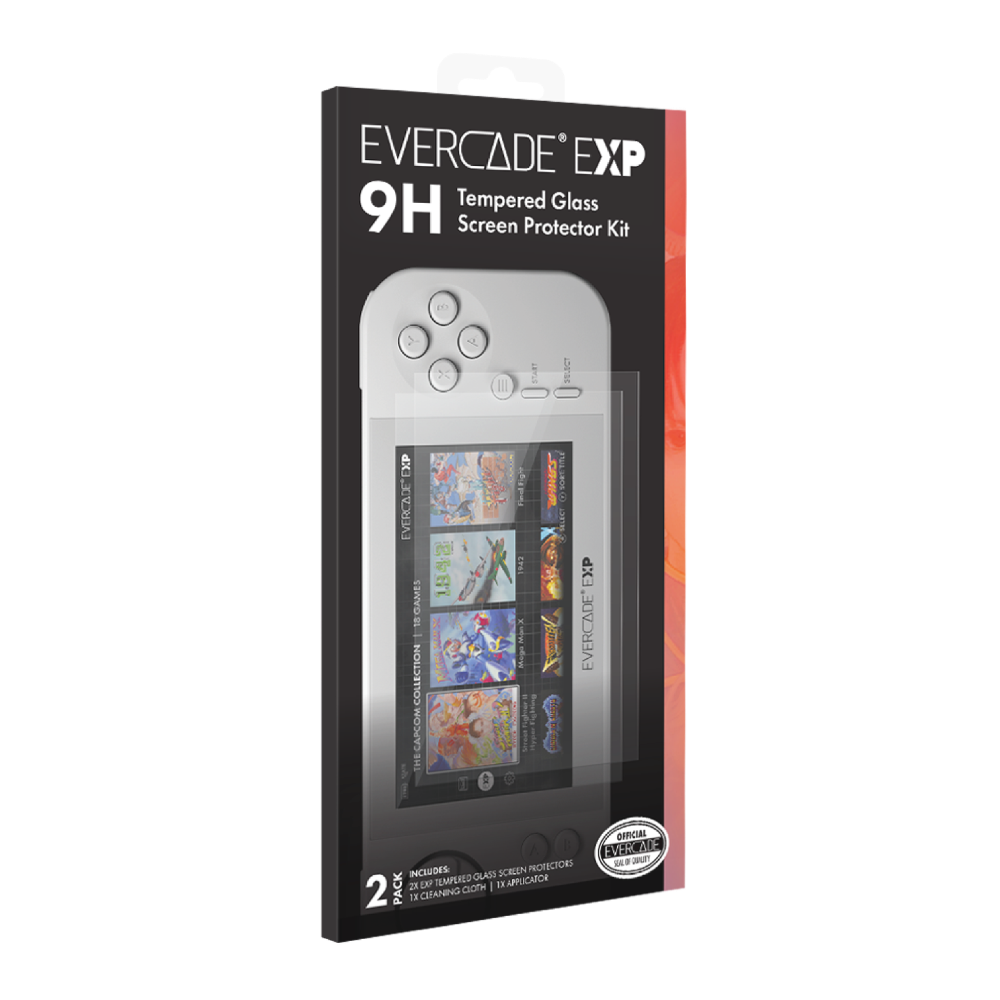 [1224472] Evercade EXP Tempered Glass skjávörn