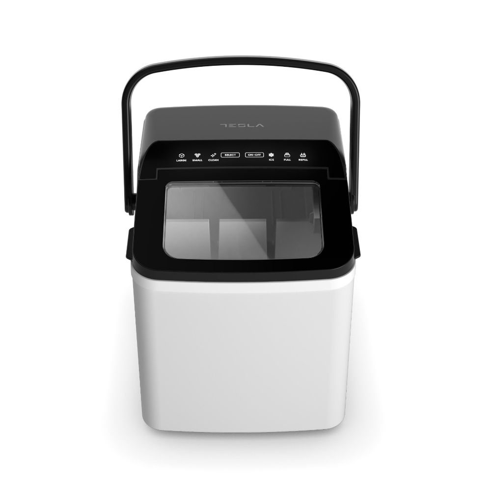 [IM320WB] Tesla IM320WB klakavél, 1.2L tankur, 500g klaka framleiðslugeta, hvít