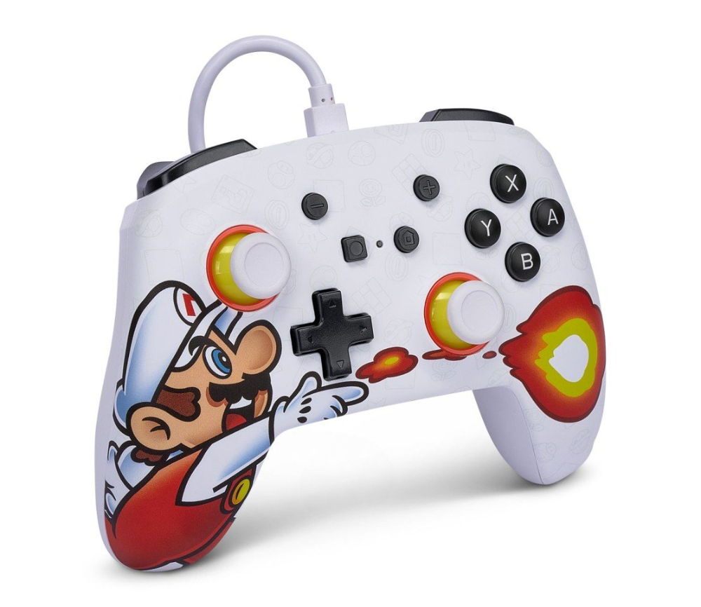 PowerA Nintendo Switch Stýripinni, Fireball Mario