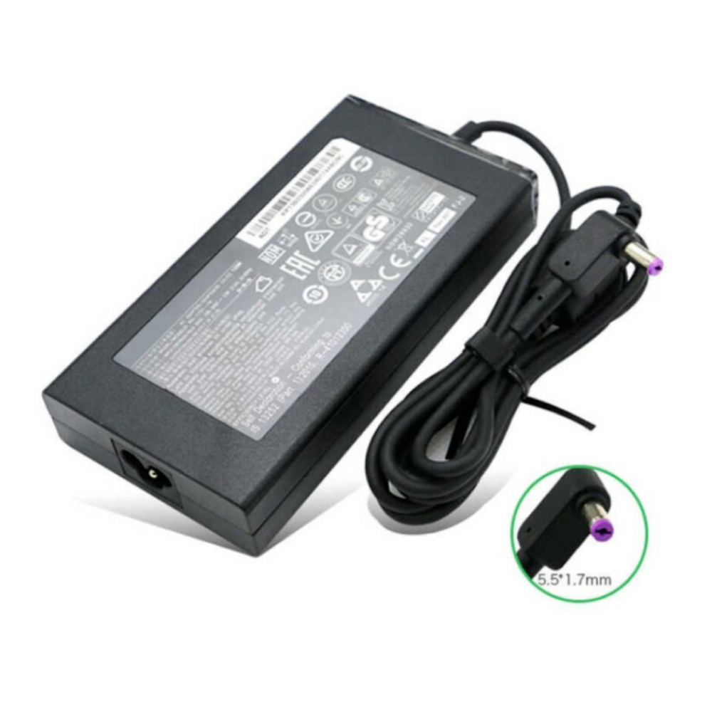 135W Acer Purple slim Barrel-jack, 19V, 6.92A