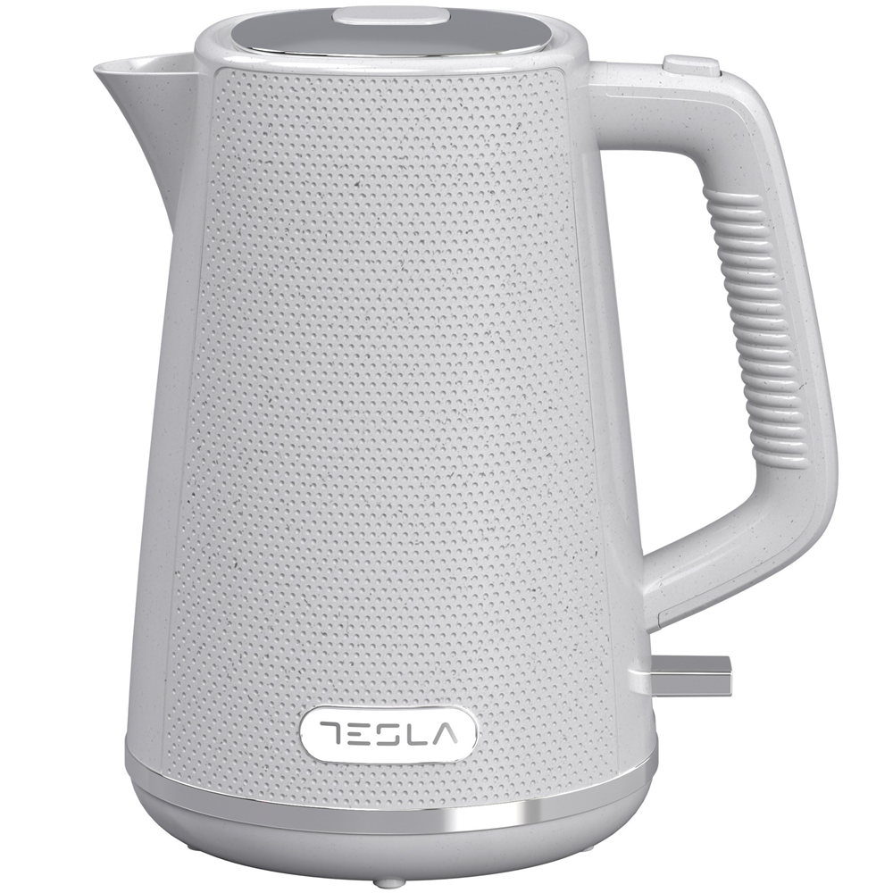 [KT400GX] Tesla 2200W 1.7L 360° snúanleg hraðsuðuketill, hvítur