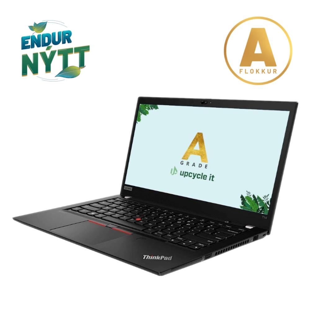 Lenovo ThinkPad T14 G1 fartölva 14" FHD R5-4650U 16/512GB W11P, endurnýtt