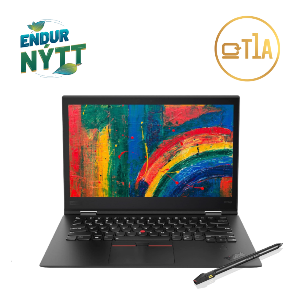 Lenovo ThinkPad X1 Yoga G3 2-in-1 fartölva 14" FHD i7-8650U 16/512GB W11P, endurnýtt