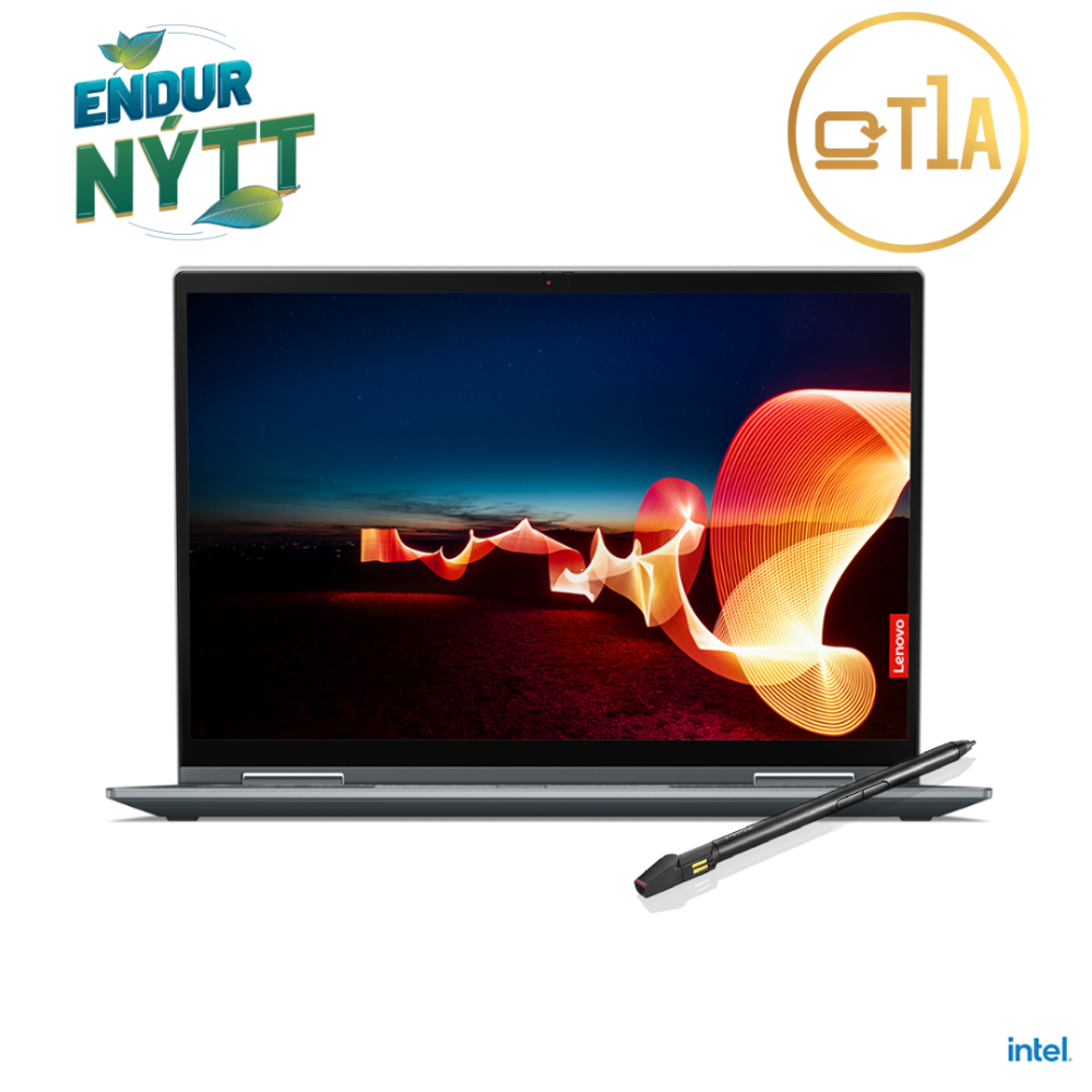 Lenovo ThinkPad X1 Yoga G7 2-in-1 fartölva 14" FHD i5-1245U 32/512GB W11P, endurnýtt