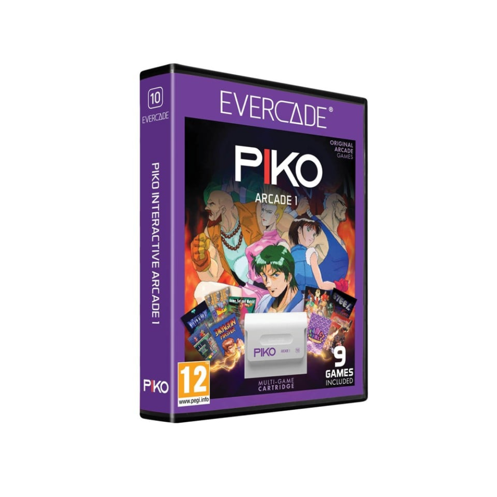 [1229870] Evercade Cartridge - Piko Arcade Collection1
