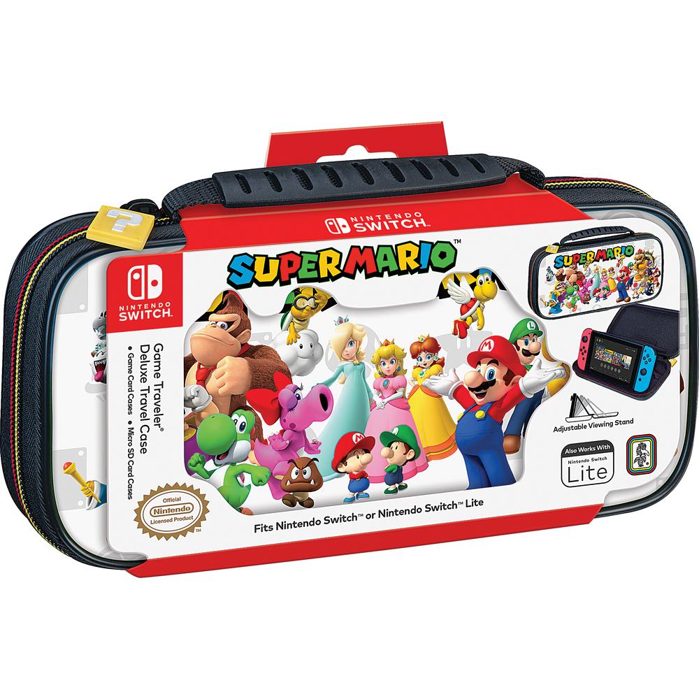 [1230649] Nintendo Switch Deluxe ferðataska, Super Mario Team