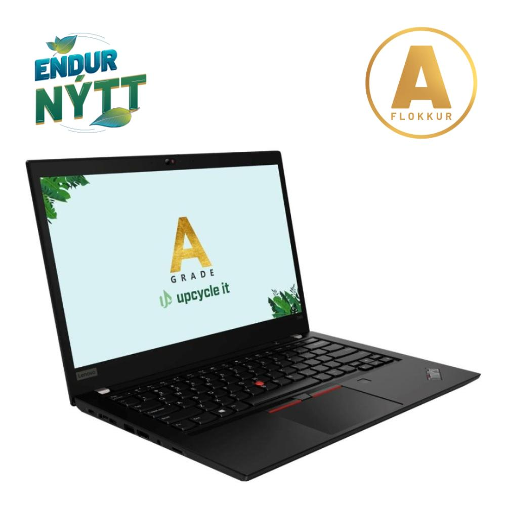 Lenovo ThinkPad T480s fartölva 14" FHD i5-8350U 16/256GB W11P, endurnýtt