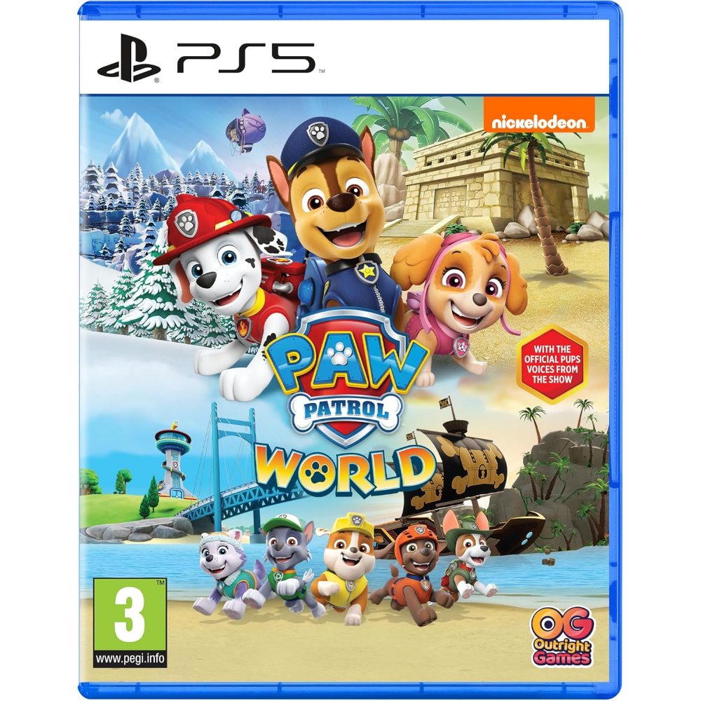 [1231196] PAW Patrol World - PlayStation 5 tölvuleikur