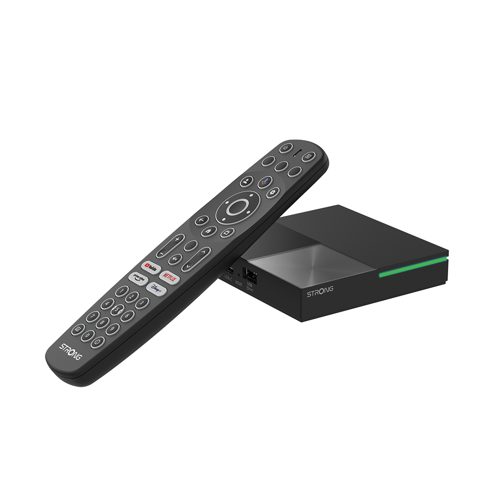 Strong LEAP-S3 Pro 32GB Google TV 4K sjónvarpstölva, svört