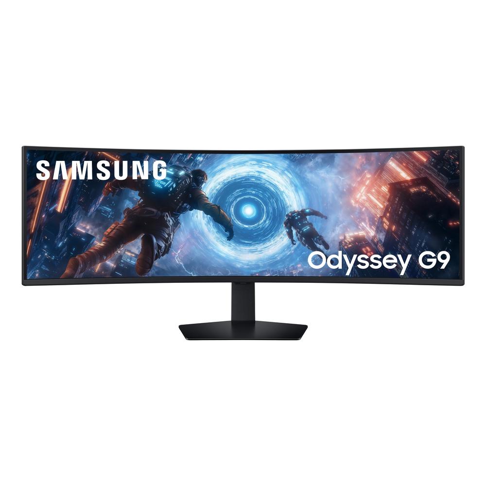 [LS49FG916EUXEN] Samsung Odyssey G9 49" VA 32:9 DQHD 144Hz Sveigður leikjaskjár, svartur