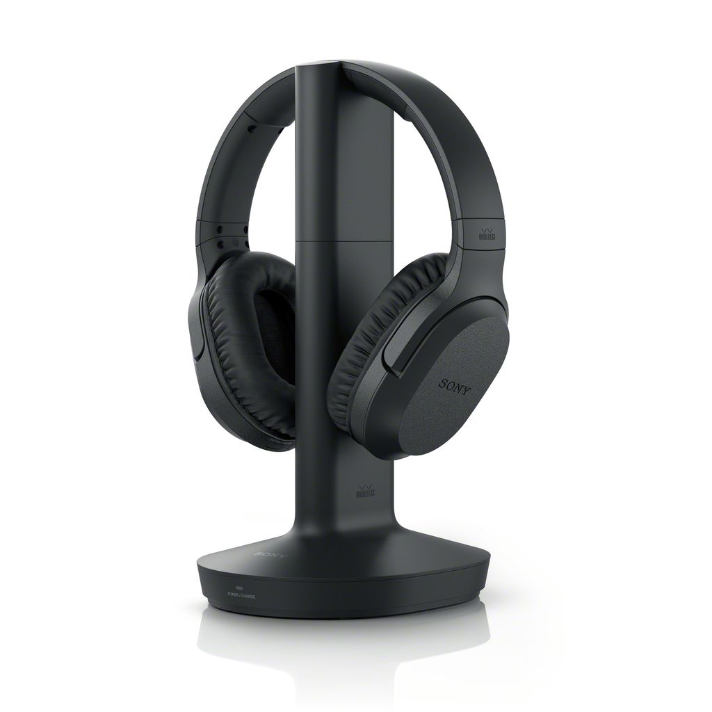 Sony MDRRF895RK Þráðlaus heyrnartól fyrir sjónvörp, Svört