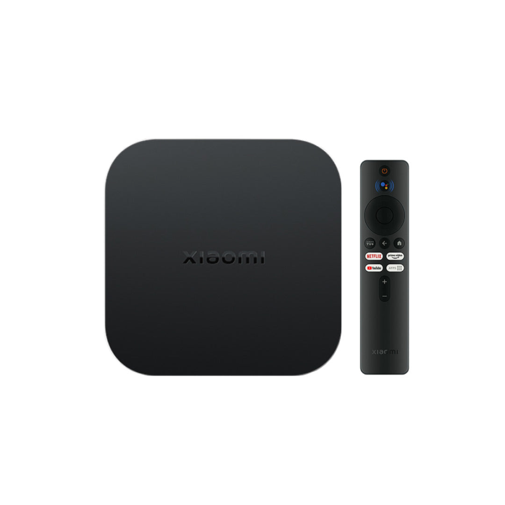 Mi Box S Gen.2 8GB Google TV 4K sjónvarpstölva, svört