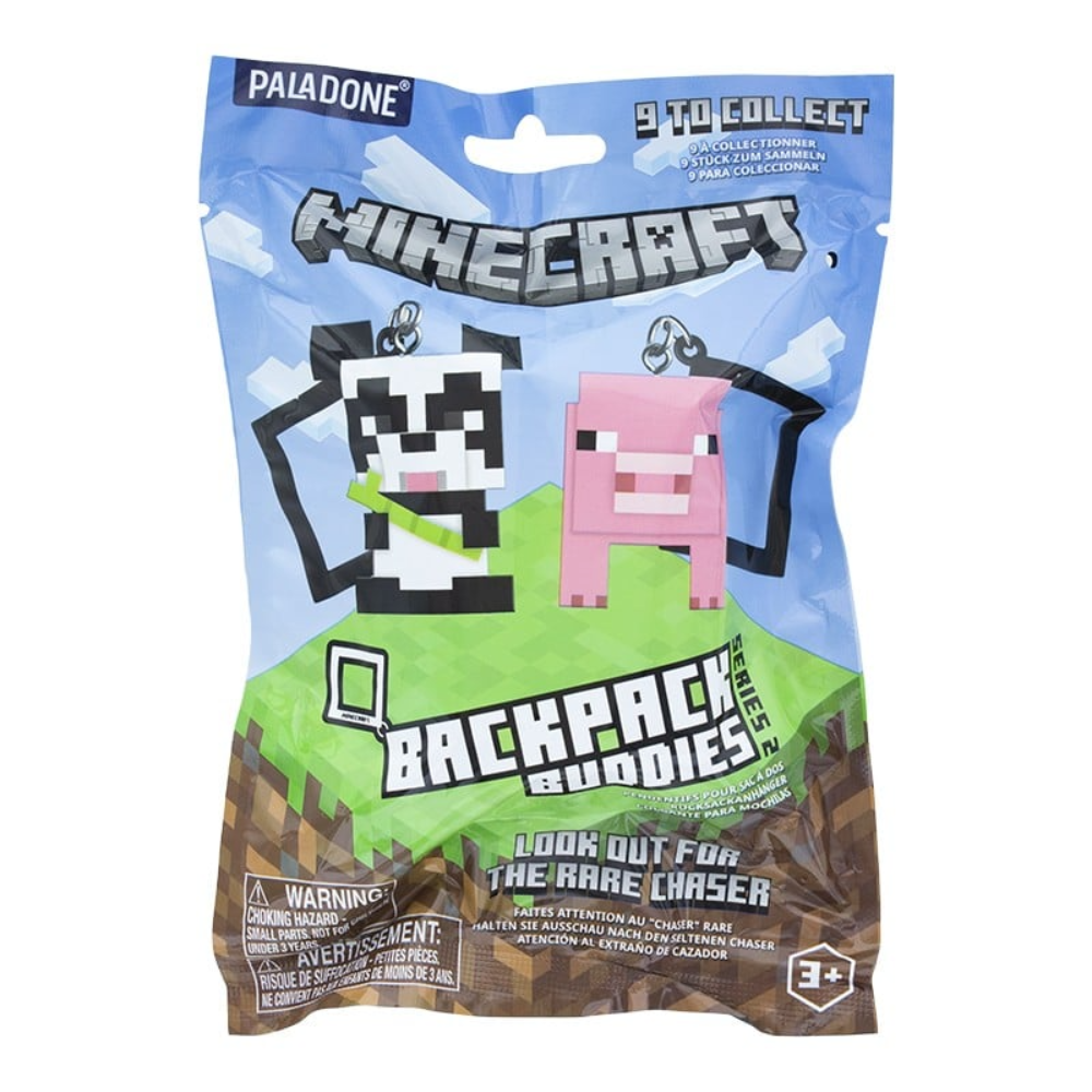 [1238584] Minecraft Backpack Buddies Series 2 lyklakippa