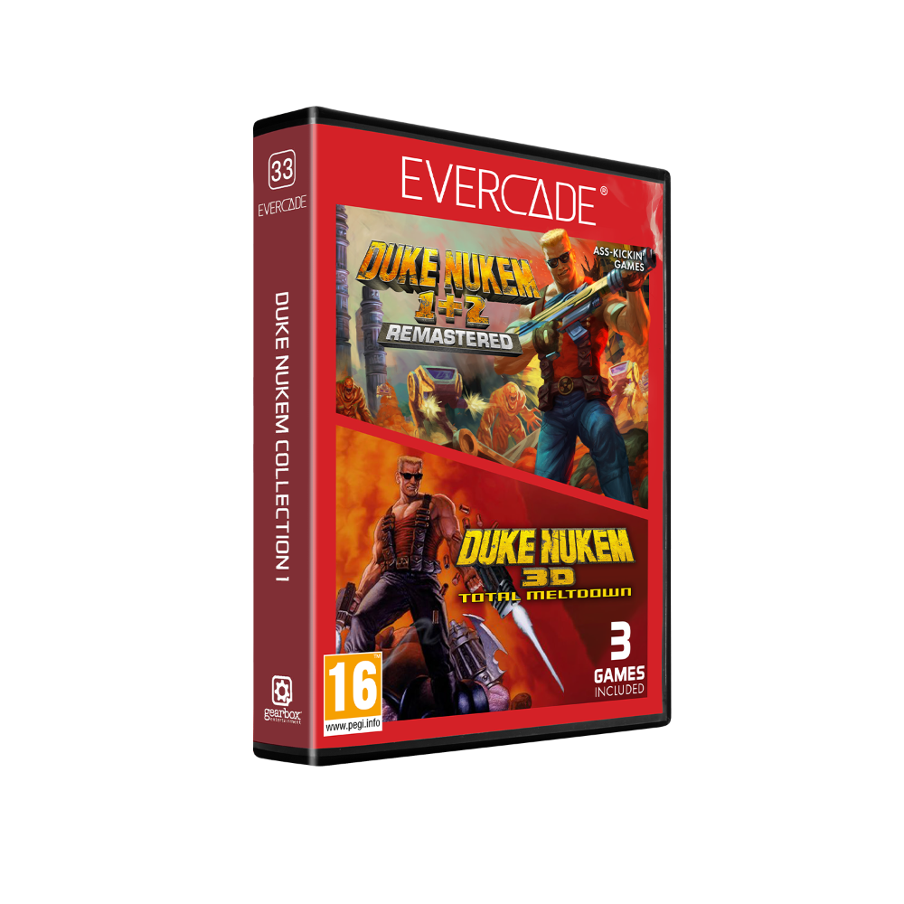 Evercade Cartridge - Duke Nukem Collection1