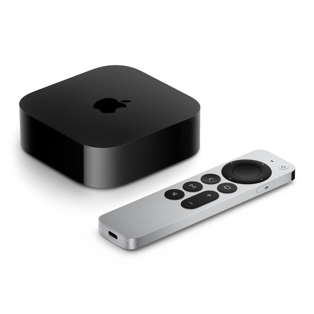 Apple TV 64GB 4K sjónvarpstölva (3rd Gen.), svört