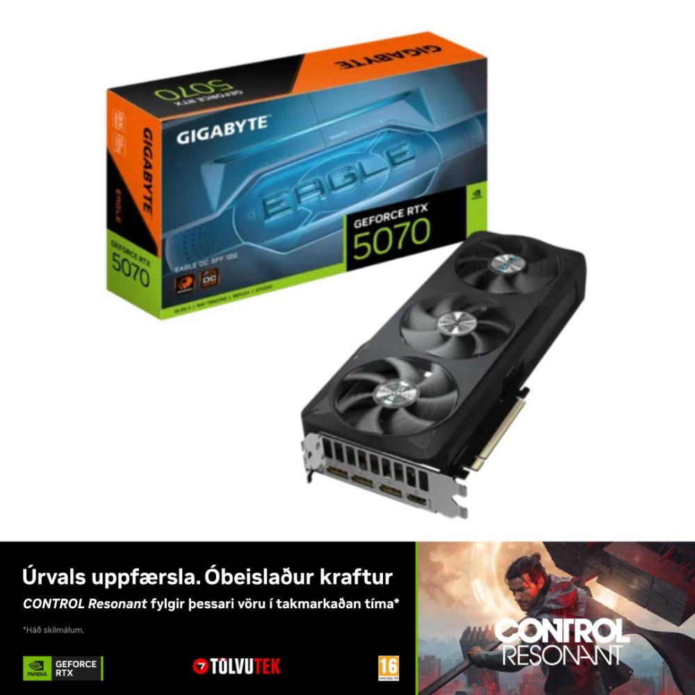 Gigabyte GeForce RTX 5070 12GB Eagle skjákort