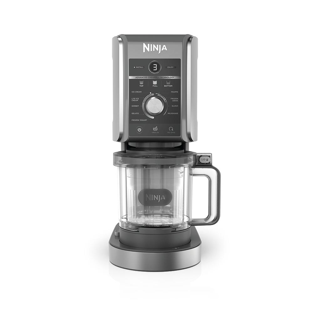 [NC502EU] Ninja CREAMi Deluxe 10-in-1 NC502EU ísvél, 10 kerfi, 2x 709ml XL ílát