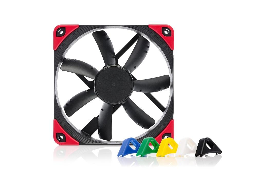 Noctua NF-S12A PWM hljóðlát Chromax kassavifta, 6 ára ábyrgð