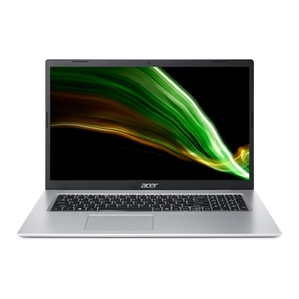Acer Aspire 3 fartölva, 17,3" FHD Pentium N6000 8/512GB W11, Silfurlituð