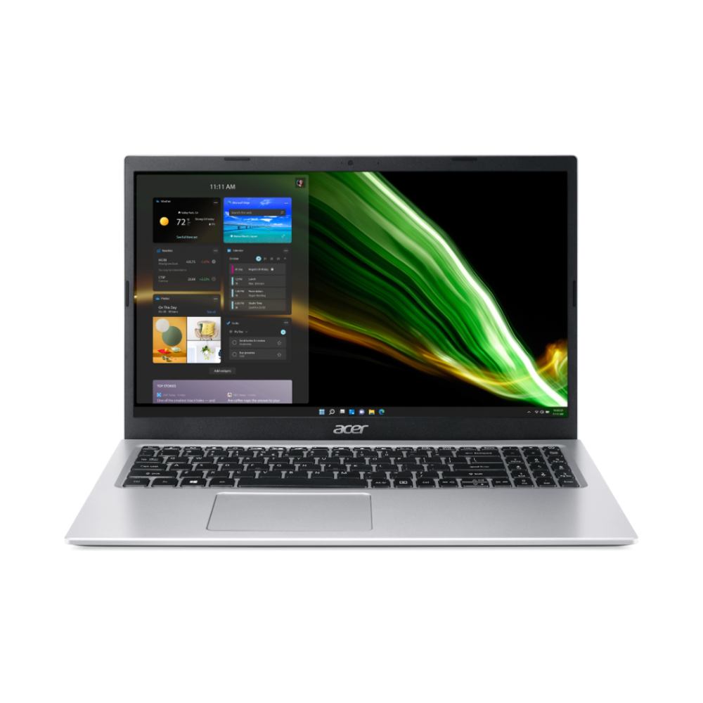 [NX.ADDED.01F] Acer Aspire 3 fartölva 15,6" FHD i5-1135G7 8/512GB W11, Silfurlituð