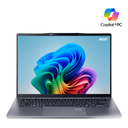 Acer Swift 14 AI+ fartölva, 14" OLED FHD+ Ultra 5-226V AI 16/512GB W11, Stál grá