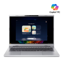 Acer Aspire 14 AI+ fartölva, 14" OLED FHD+ Ryzen AI-7-345 16/512GB W11, nps, Stál grá