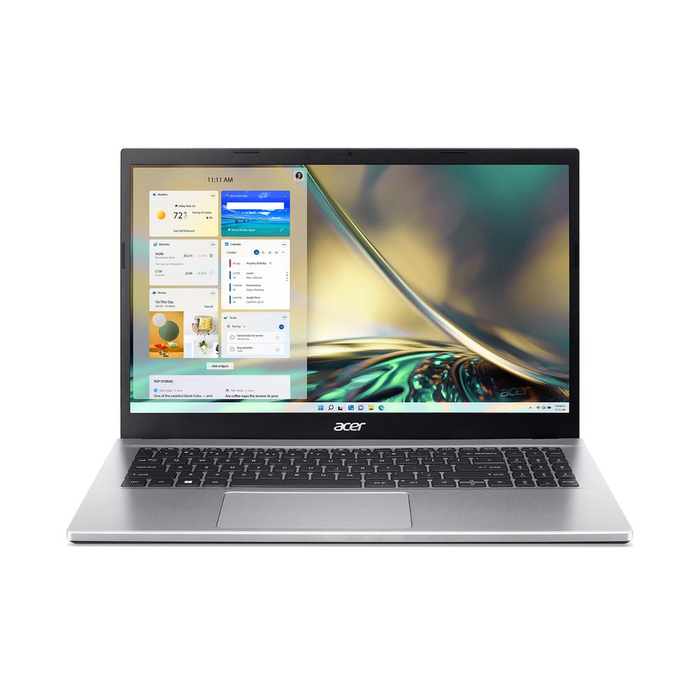 Acer Aspire 3 fartölva 15,6" FHD i5-1235U 16/512GB W11, silfurlituð