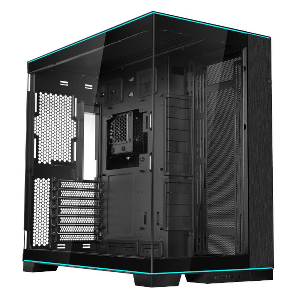 Lian-Li O11 Dynamic EVO RGB turnkassi með glugga, svartur