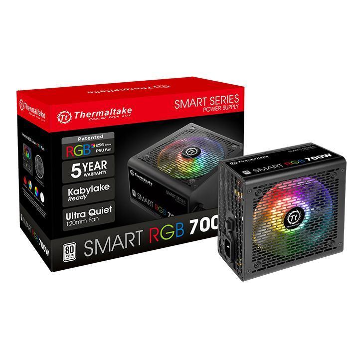 Thermaltake Smart RGB 700W 80 Plus aflgjafi