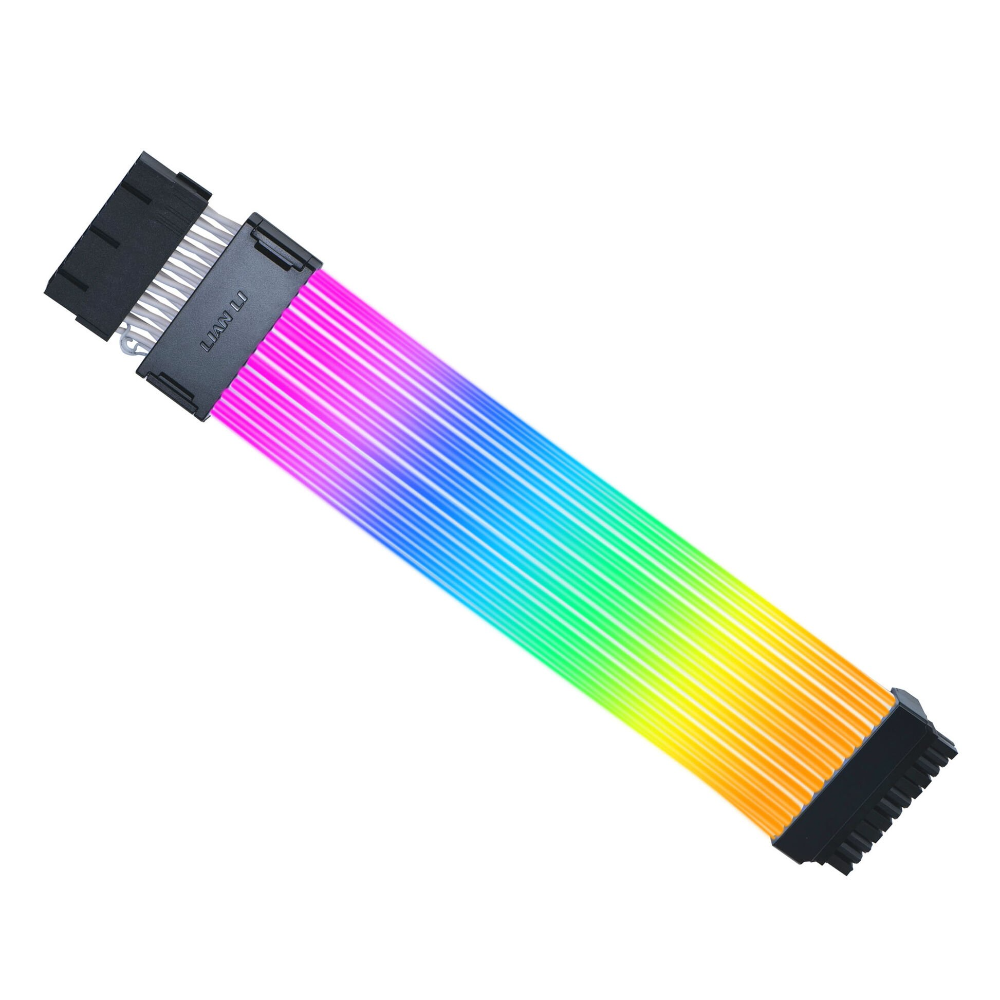[PW24-1W-T] Lian-Li Strimer Wireless 24-pin ARGB MB framlengingarkapall og fjarstýring