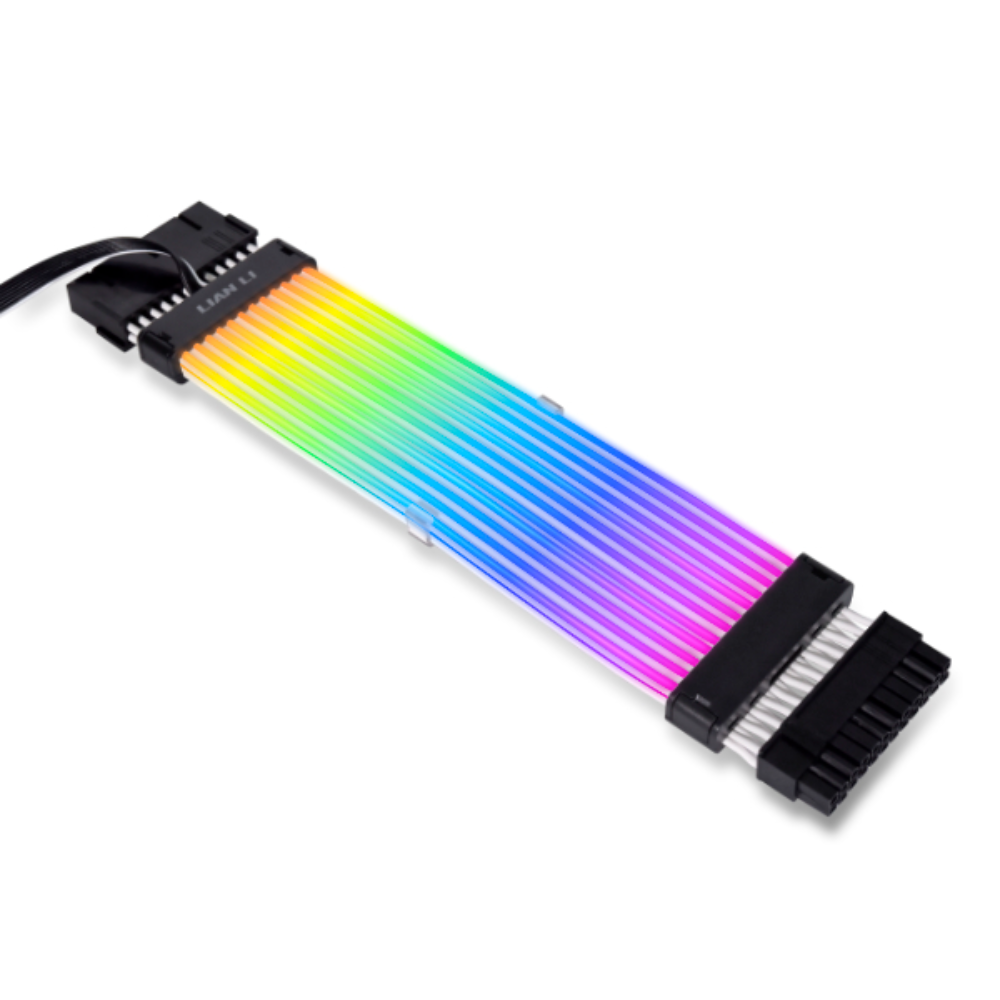 [PW24-PV2] Lian-Li Strimer V2 Plus 24pin ARGB PSU framlenging með stýringu