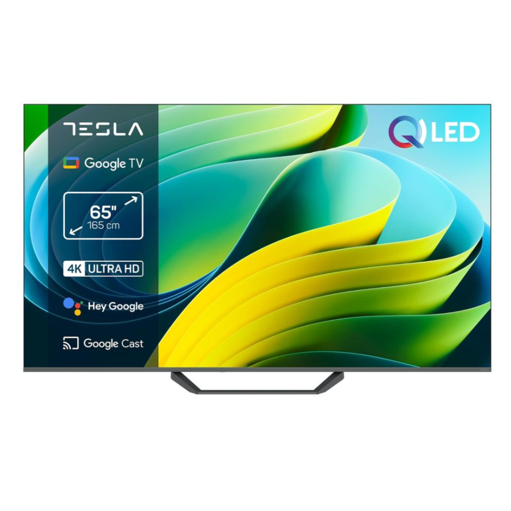[Q65E655GUS] Tesla 65" QLED 4K Dolby Vision/Atmos Google TV snjallsjónvarp